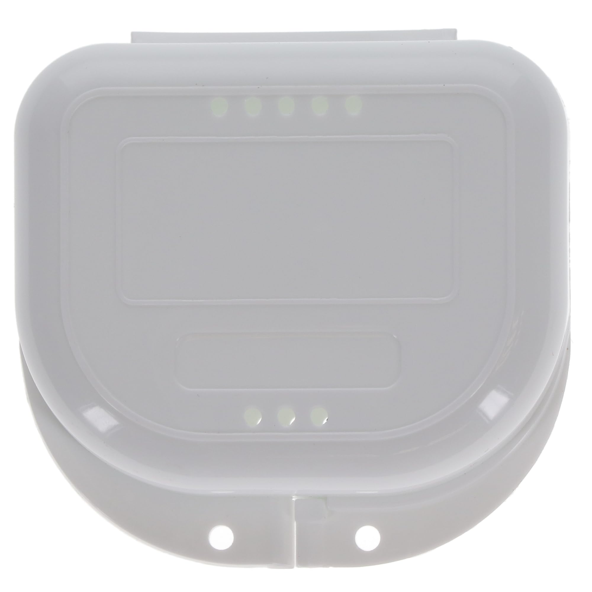 Plasdent CR2000-1N Chroma Retainer Box White 3-1/8W X 3L X 1H 12/Pk