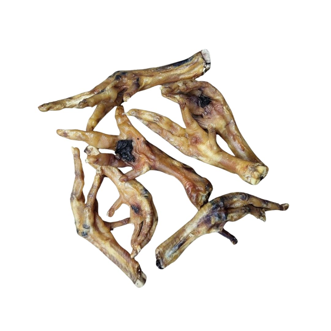 Pawsome Snax Chicken Feet for Dogs - PACK SIZE: 125g - Natural Chew Range
