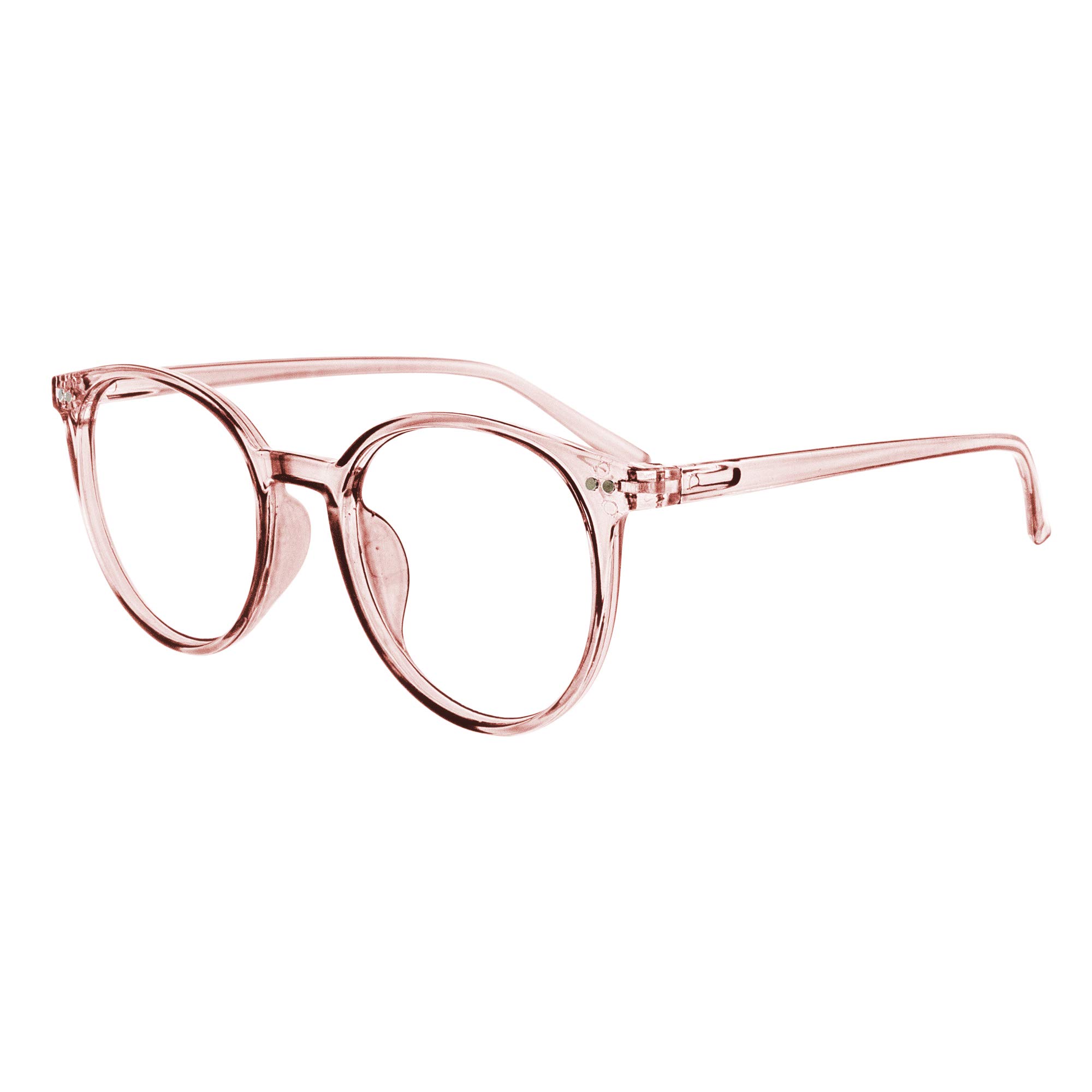 AUGEN By Visions India Unisex Spectacles With Blue Cut Lenses & Anti-Glare Coating Which Protects Eyes From Blue Light From Computer, Moble, Tablets, Laptop (Zero Power) (118 Pink) (B08R92H4B2) Amazon Price History, Amazon Price Tracker