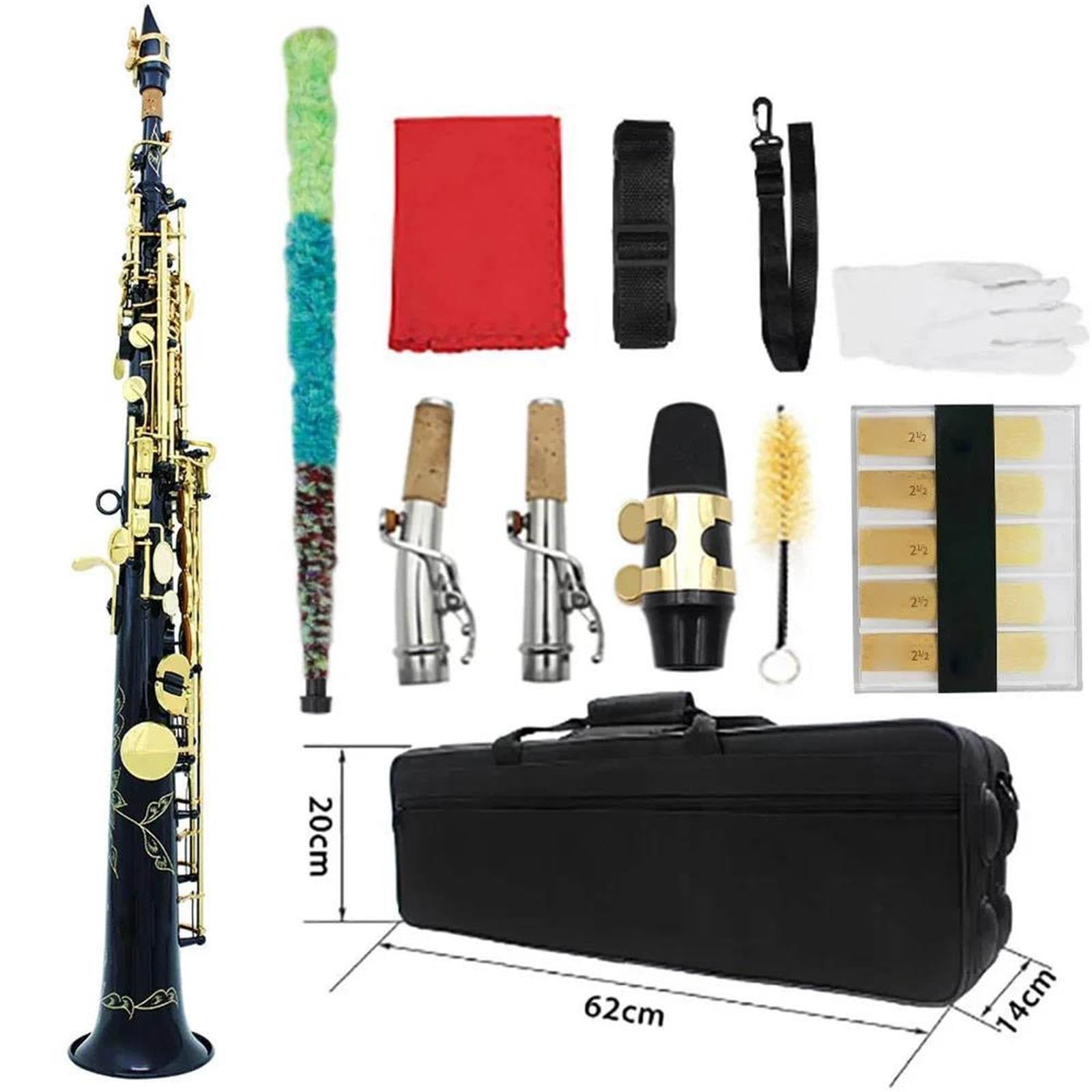 Saksofon Instrumenty Muzyczne Prosty Saksofon Sopranowy Bb