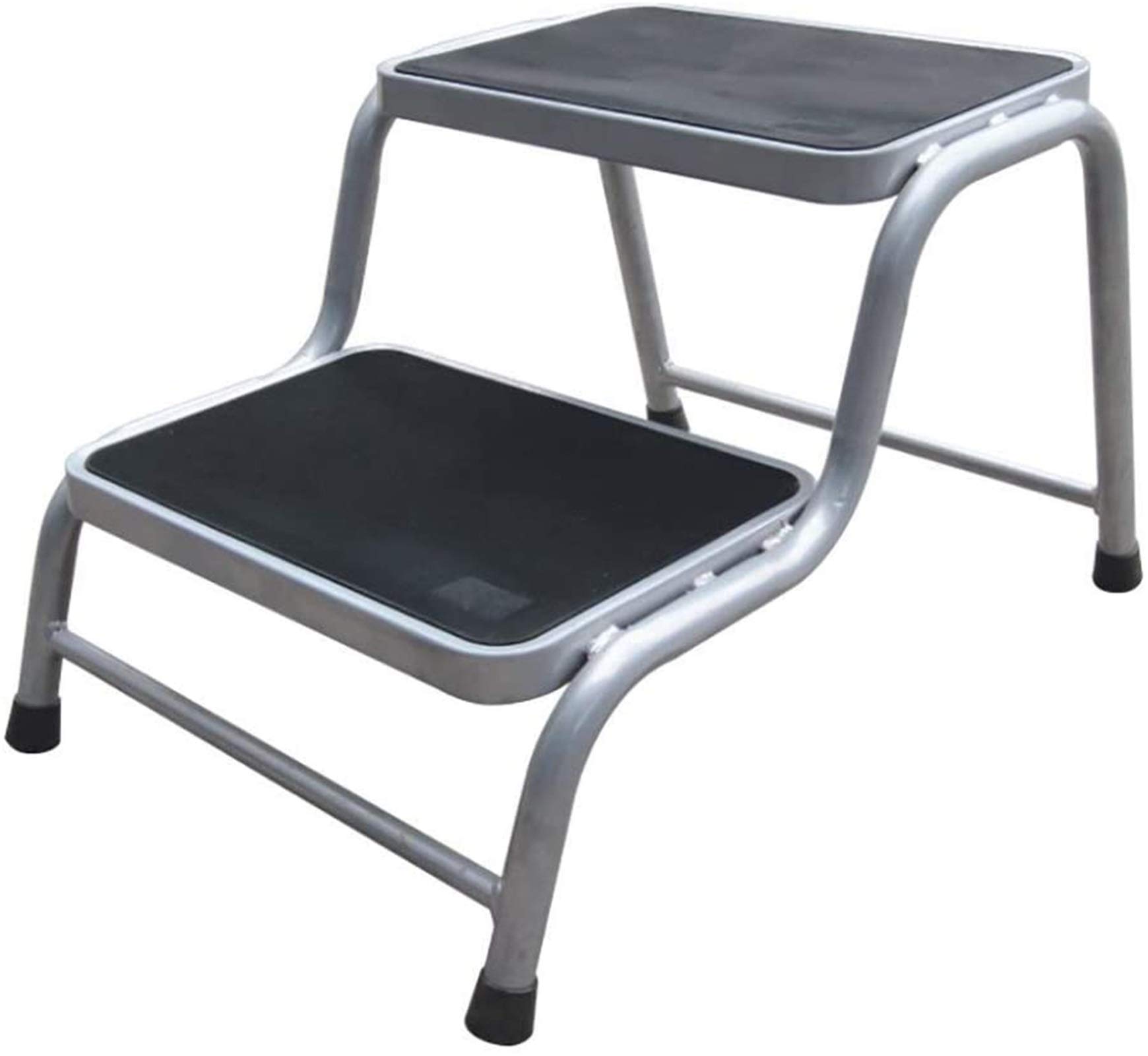 Taburete de escalera portátil de 2 peldaños para organizar el hogar y cuidar tus plantas