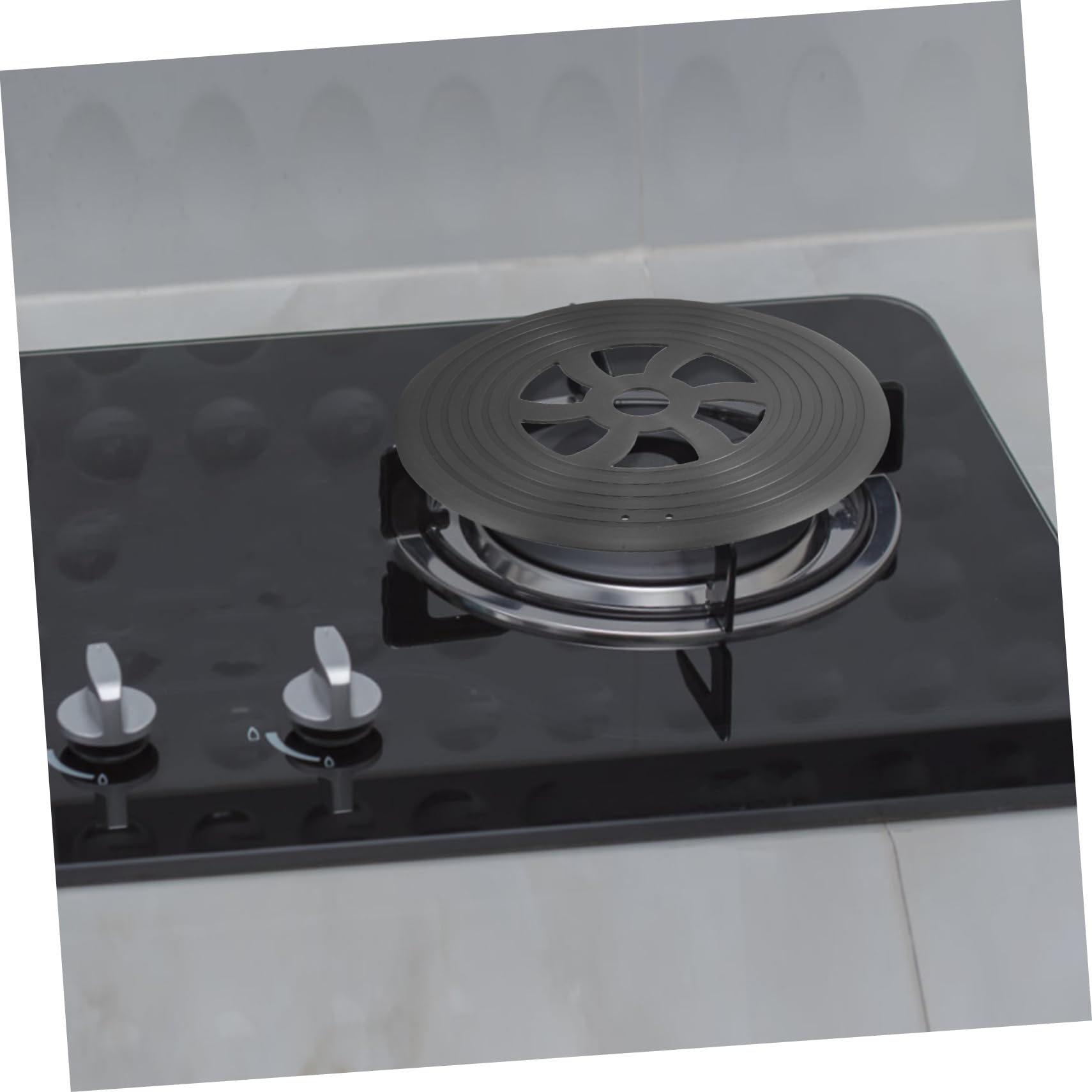 COLLBATH Disco Difusor de para Estufas de Gas Inducción Placa de Transferencia Térmica Resistente Altas Temperaturas Diseño Antiquemaduras y Fácil Limpieza