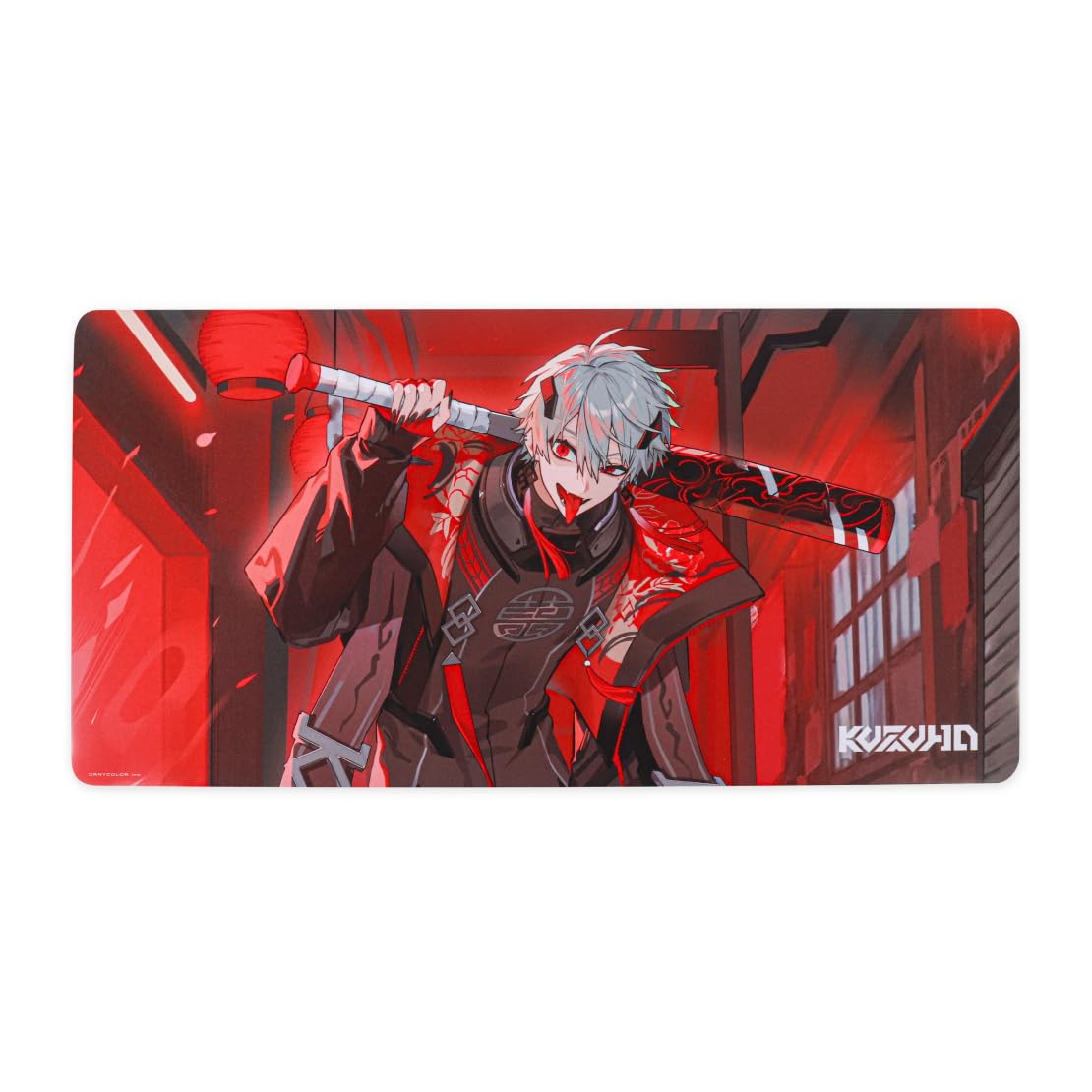 Amazon | 【NIJISANJI Battle Mode Type：Kuzuha＆Ibrahim】大判ラバー