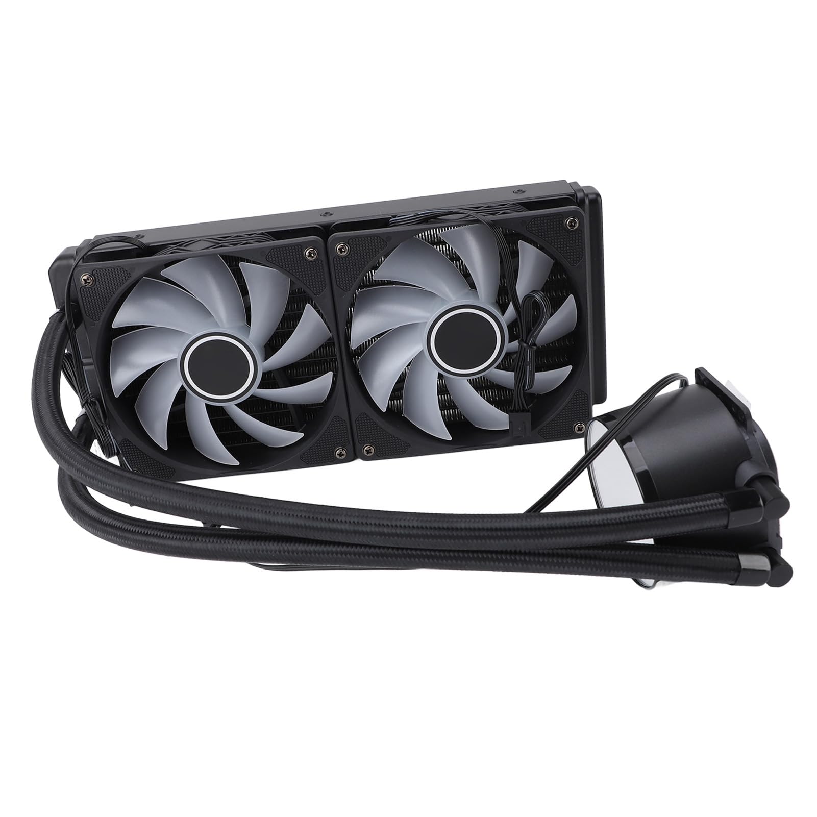 Raffreddatore CPU 240mm, Raffreddamento Liquido Efficace con ARGB, Raffreddatore Liquido per Gamers e Overclockers su AM4 AM5 1150 1151 1155 1156 1200