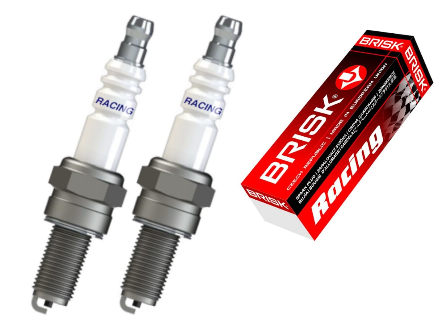 BRISK Iridium Racing AR10IR-OE 2159 Zündkerzen, 2 Stück