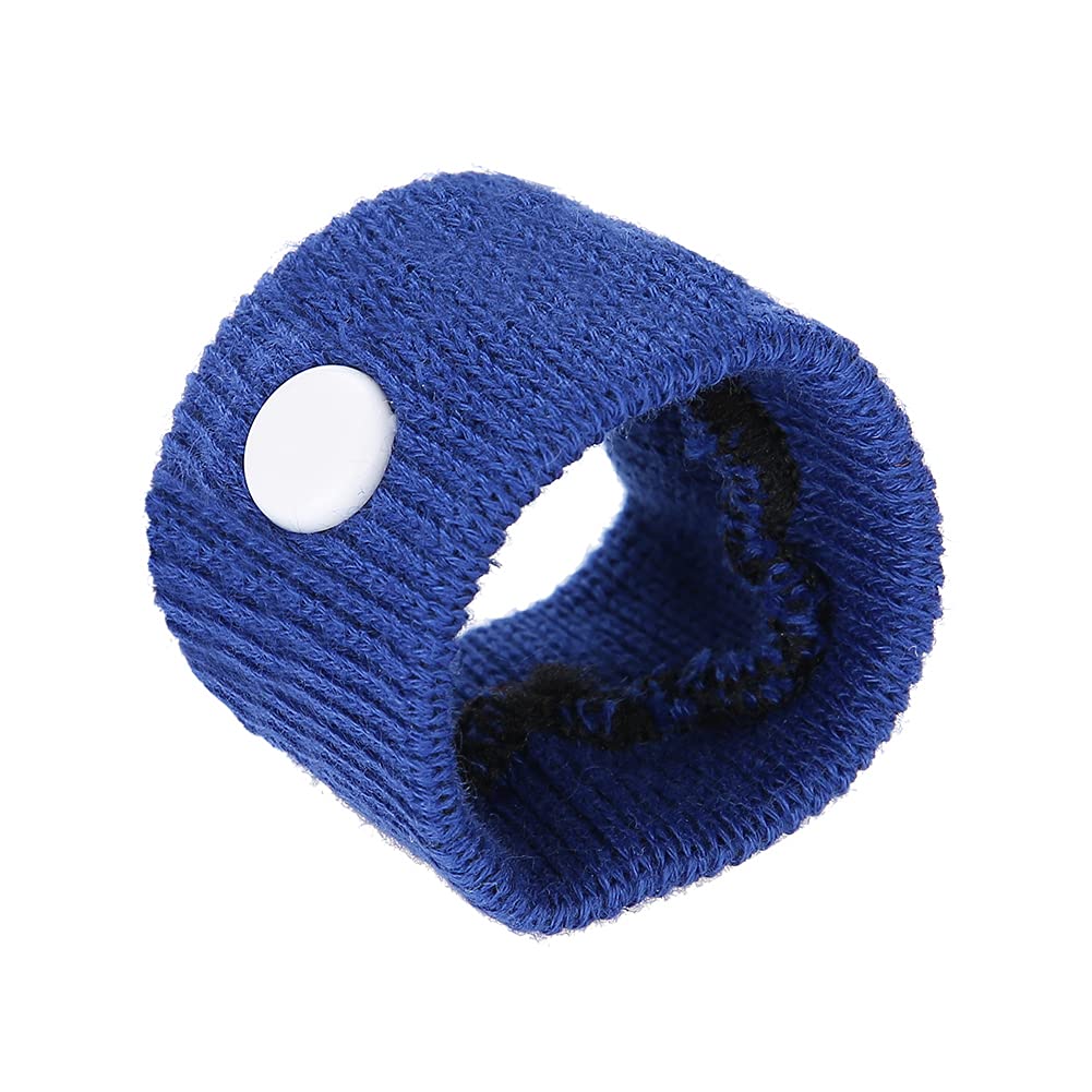 5 Colors 1 Pair Anti Nausea Wristbands, Motion Sickness Wristbands for Travel Plane Bus, Anti Sick Wristbands (Blue)