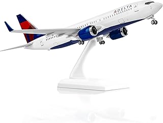 Joylluoan 1:130 Model American Delta Model Plane Alloy Diecast Airplanes Model Airplane