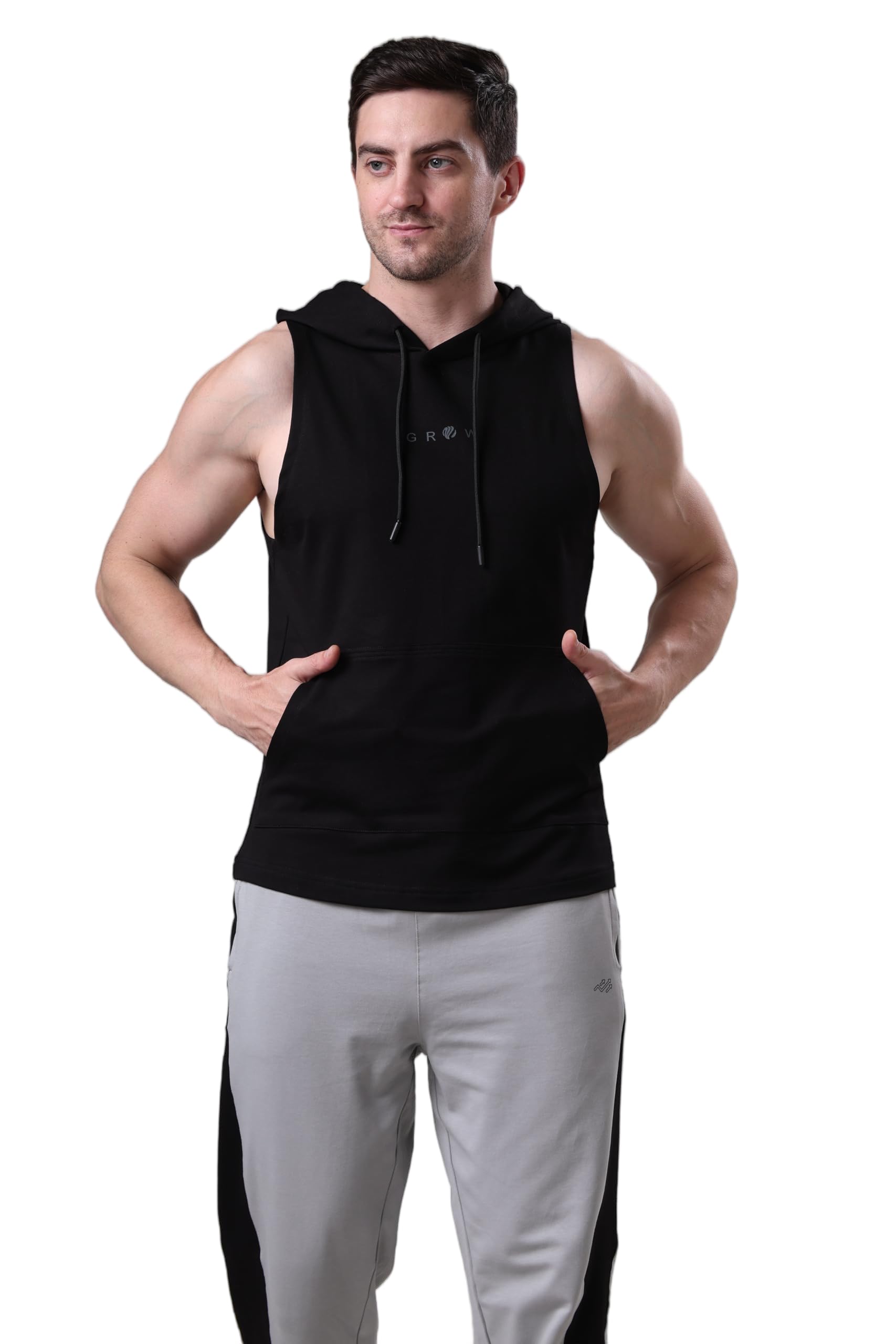grow Melange Polo T Shirt for Men | Polyester Breathable Fabric, Moisture Wicking Lightweight | Stylish Casual Sportswear Tshirt for Man-picture-32
