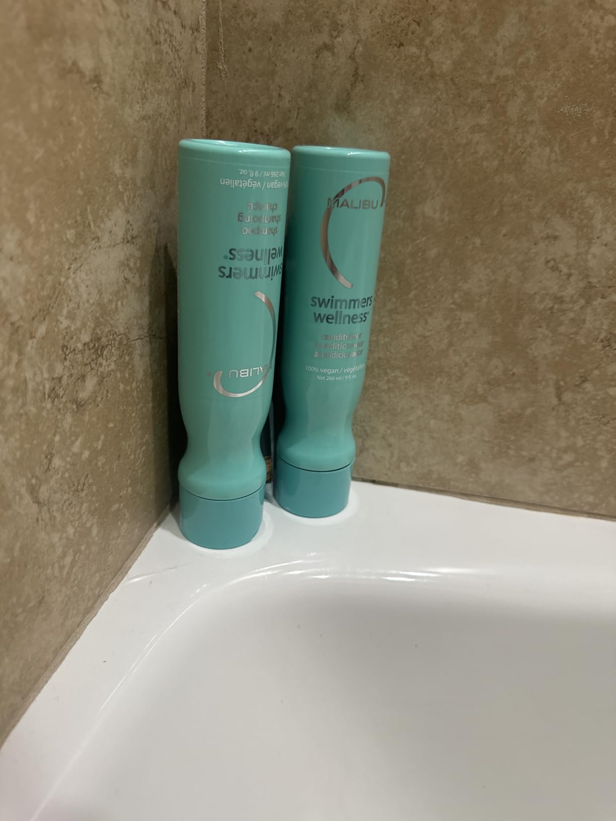 Malibu C Swimmers Wellness Shampoo and Conditioner + Hair Mask Summer Essentials Kit - Adults & Kids Clarifying, Moisturizing, Shine Restoring Hair Care - Protects from Pool Chlorine & Copper, 6 Ct