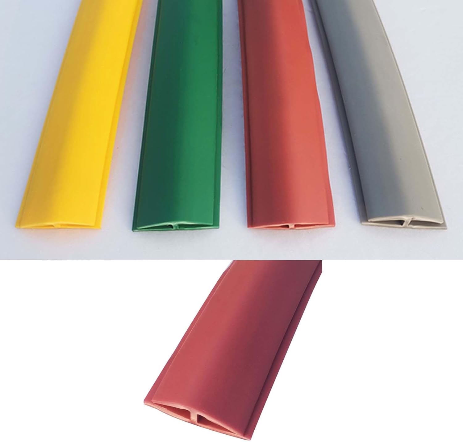 Yellow Carpet Edge Trim - 4m (13ft) Durable Seam Cover for Smooth Carpet to Tile Transitions, Floor Binding, Rug Protector, Gap Joining Solution, Ideal for Home Renovation
