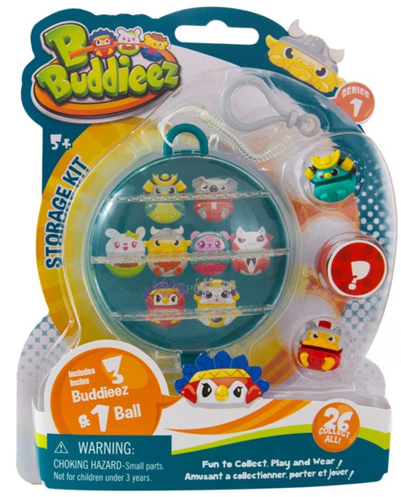 BBuddieez 4838 Storage Ball and 3 Buddieez, Storage Ball with
