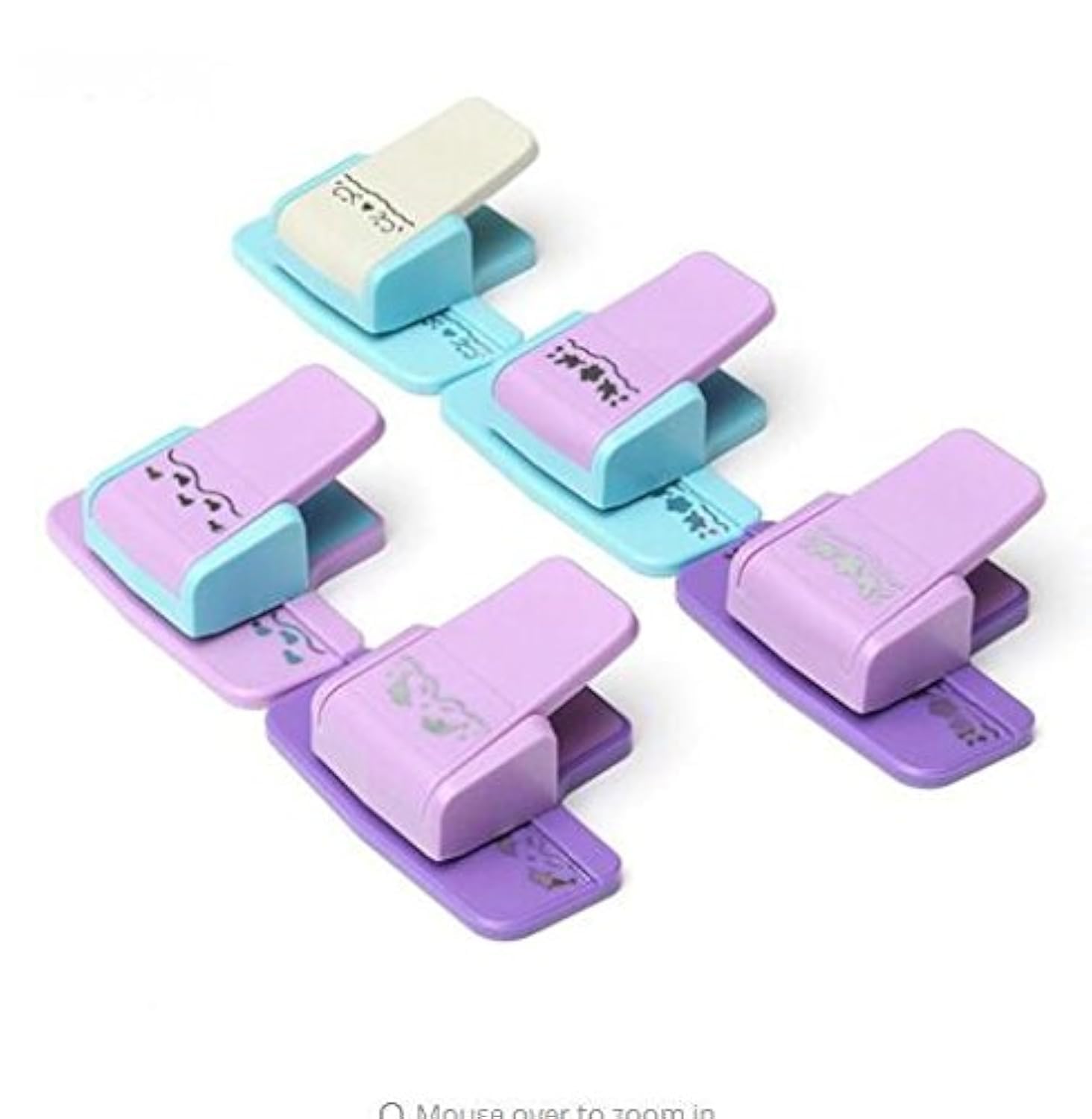 Fascola 1Pcs Fresh Style Fancy Border Craft Punch Beauty Flower Design Foam Paper Punch Scrapbooking for Card Making DIY Handmade Crafts