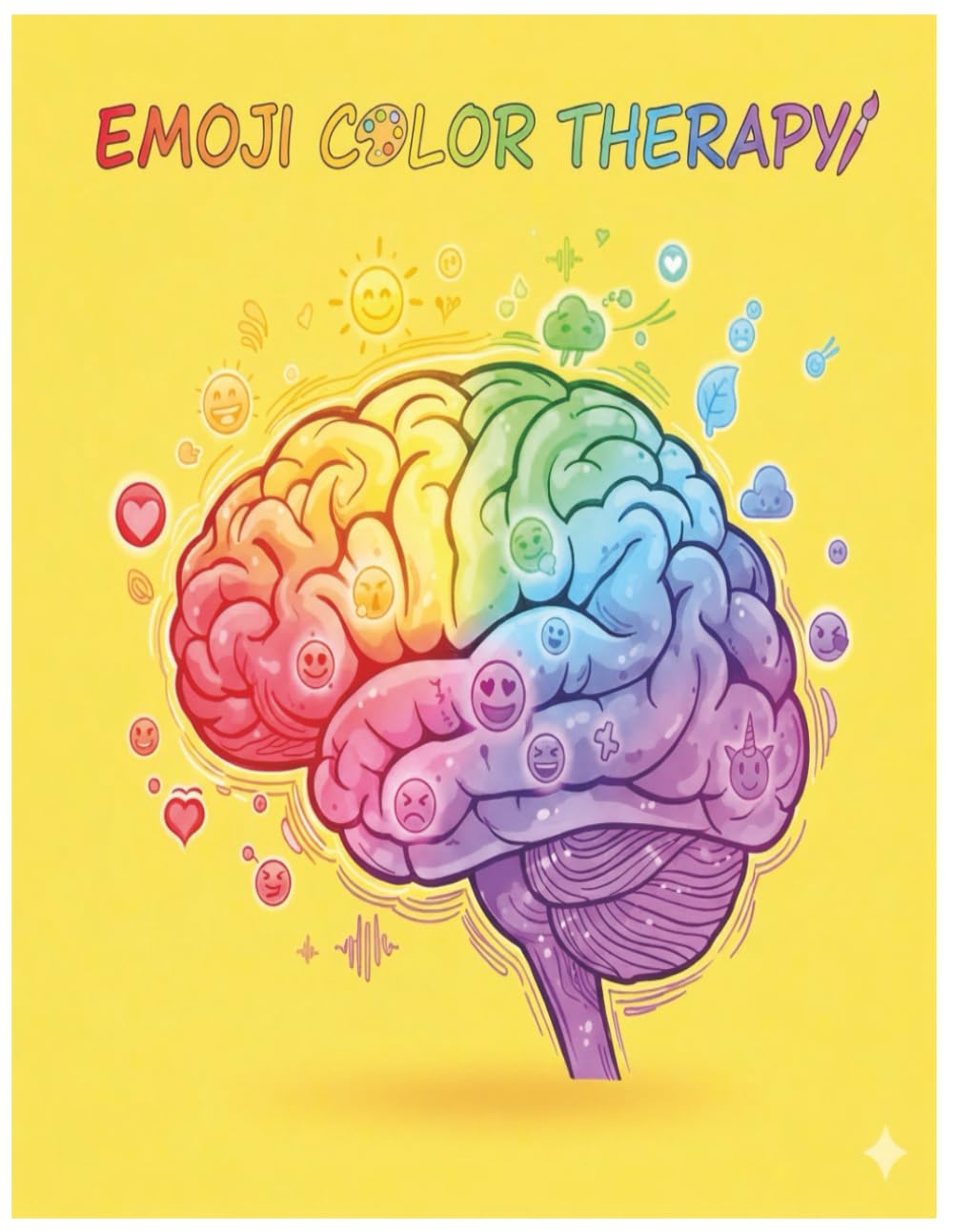 EMOJI COLOR THERAPY: Express Your Mood, Color, and Relax!