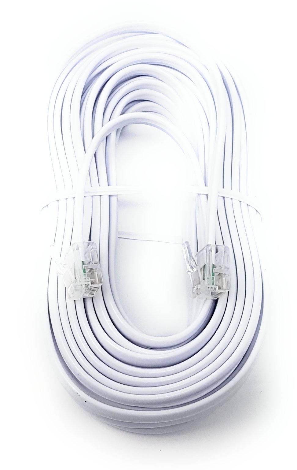 Cavo ADSL Ad Alta Velocità Bianco Piatto RJ11 - 2 Metri Per Modem E Connessione Internet - Foto 5