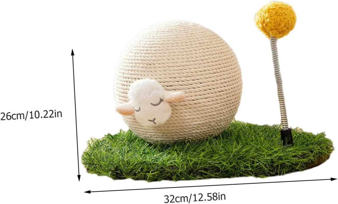 SUPVOX Interactive Scratching Toy for Cats Material Lightweight Design Indoor Plaything for Kittens to Prevent Scratching Furniture