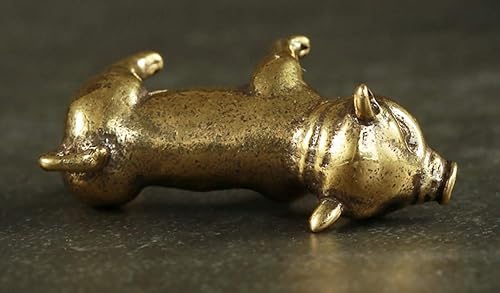 Miniatura 5 de DMtse Estatua china de Feng Shui de latón para escultura de animales, coleccionables, regalo