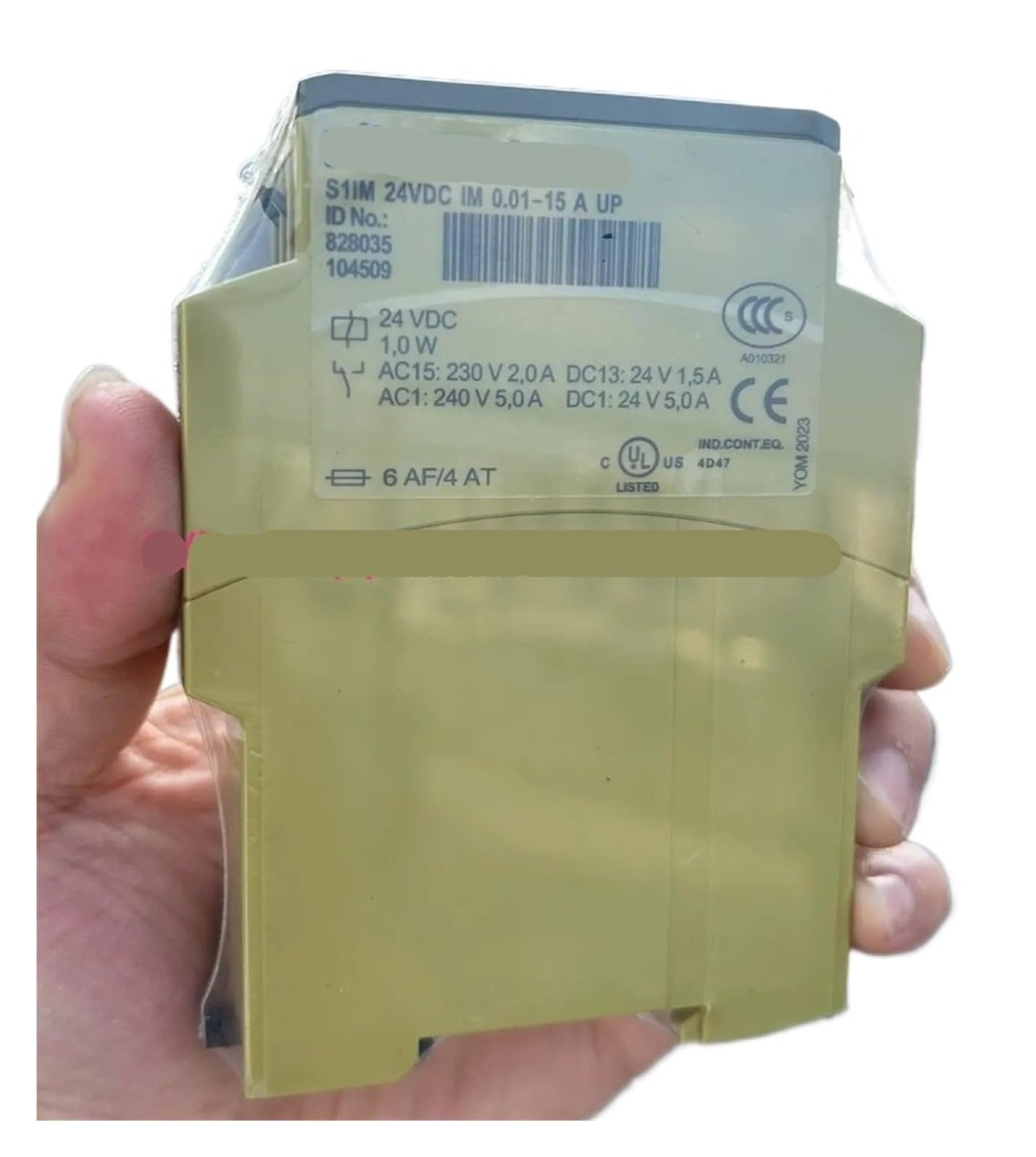 CLEUFWKO 1pcs Relay S1IM 24V DC IM0.01-1