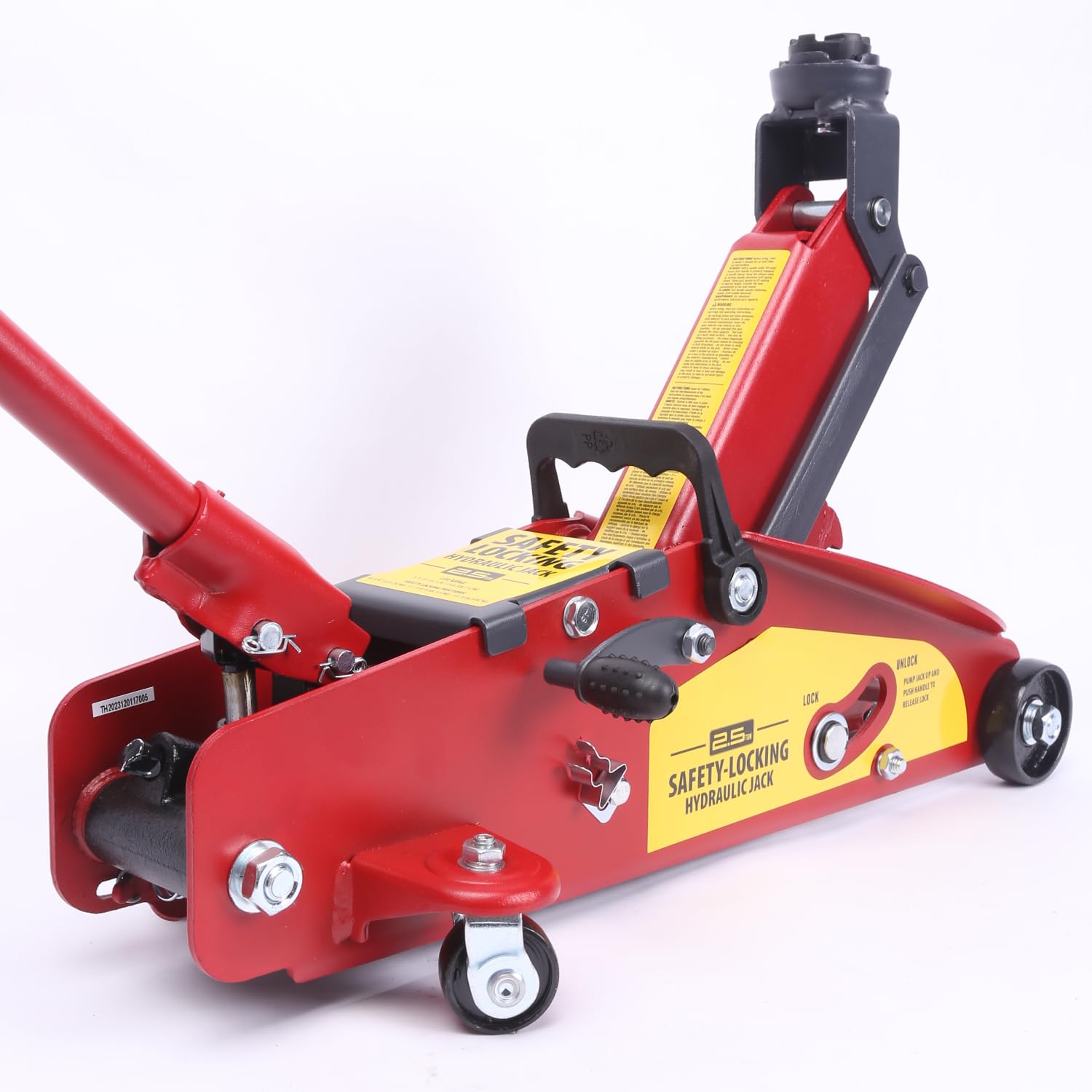 DRIVEUPTOOLS Trolley Hydraulic Jack 2.5 Tonne | Low-Profile Car Jack With Lifting Height Of 3.3-15 Inches | Car Jack Kit With A Capacity Of Up To 5,500 Lbs - View #6