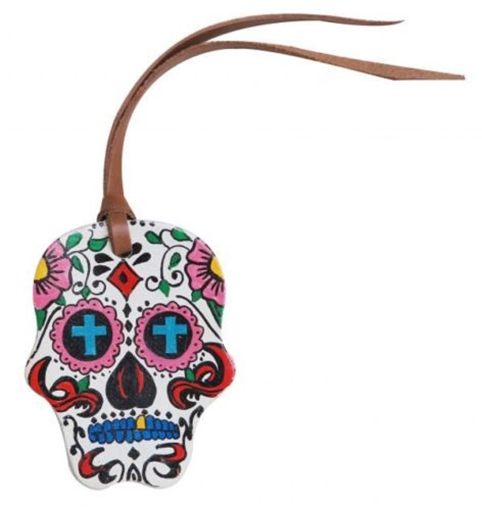 Showman Painted Tie On Sugar Skull 4