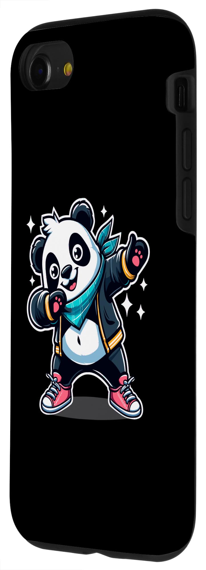 Funny Dabbing Panda Dab Dance Cool Panda Lover Case for iPhone SE (2020) / 7/8 - Image 2