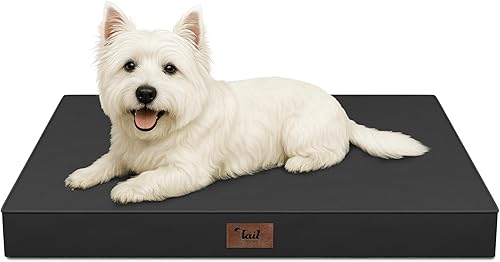 Miniatura 78 de Cama Ortopédica para Perros de Exterior para Perros Medianos y Gatos, Tapete Plano Impermeable para Mascotas con Espuma de Caja de Huevos y Funda