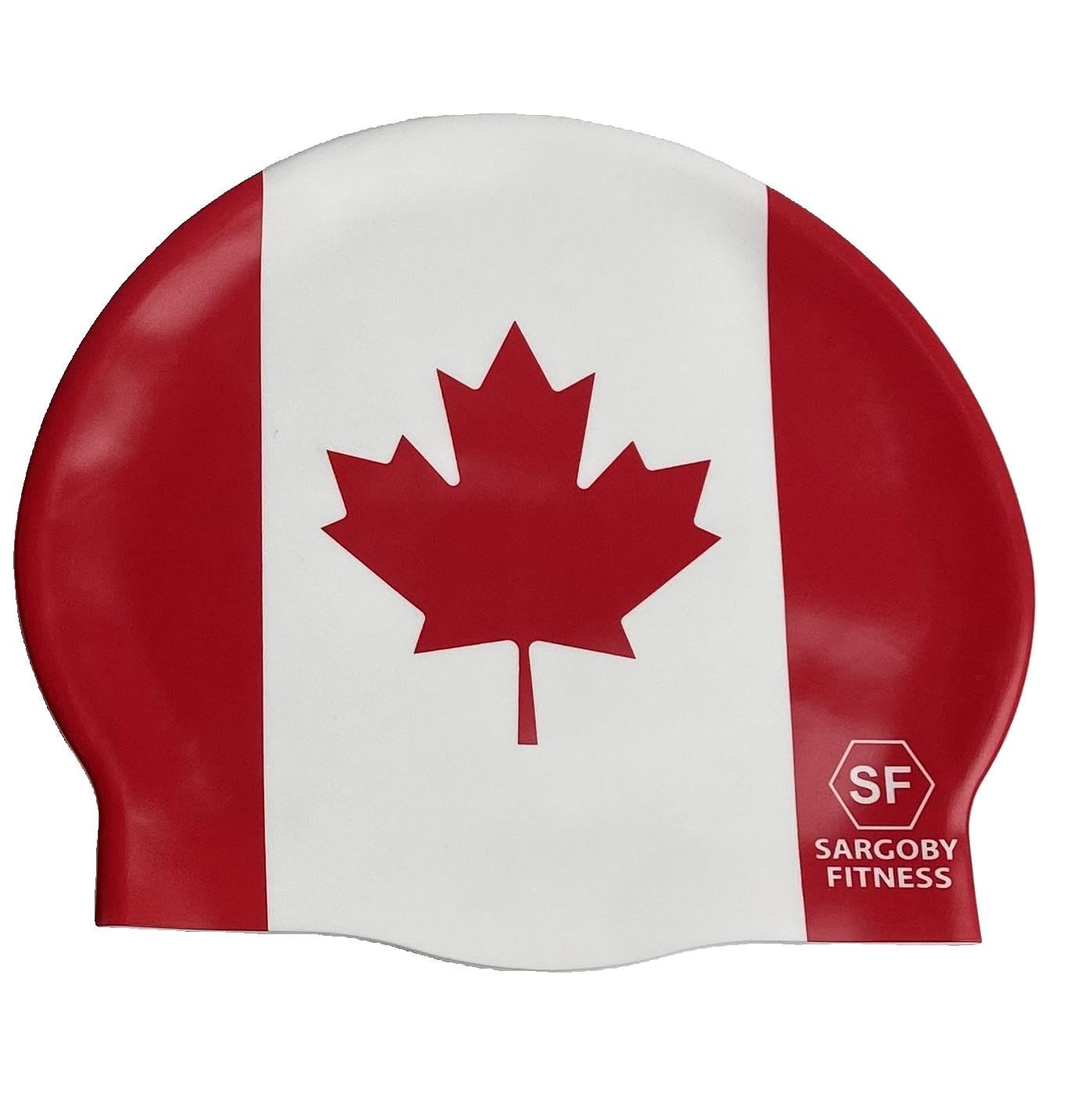 Sargoby Fitness UK Swim Cap Adult Standard-Size for Competitive or Recreational Swimmer Looking for more speed South Africa Rainbow Australia (Canada)