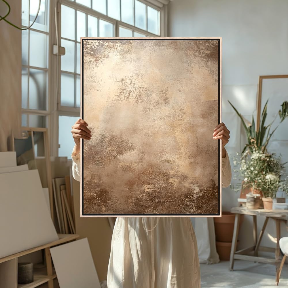 Bildershop-24 Hadera - Marco para juntas de sombra (150 x 200 cm, sin tratar), color natural