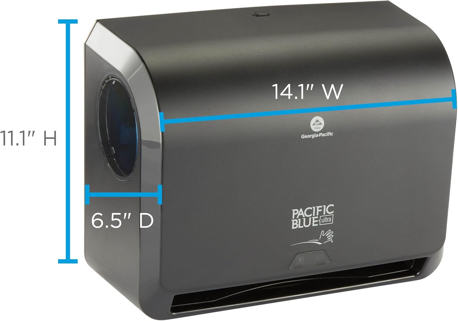 Georgia-Pacific Pacific Blue Ultra Mini Dispenser Trial Kit, Includes 9" Paper Towel Roll and Automated Dispenser, 54519, by Georgia-Pacific