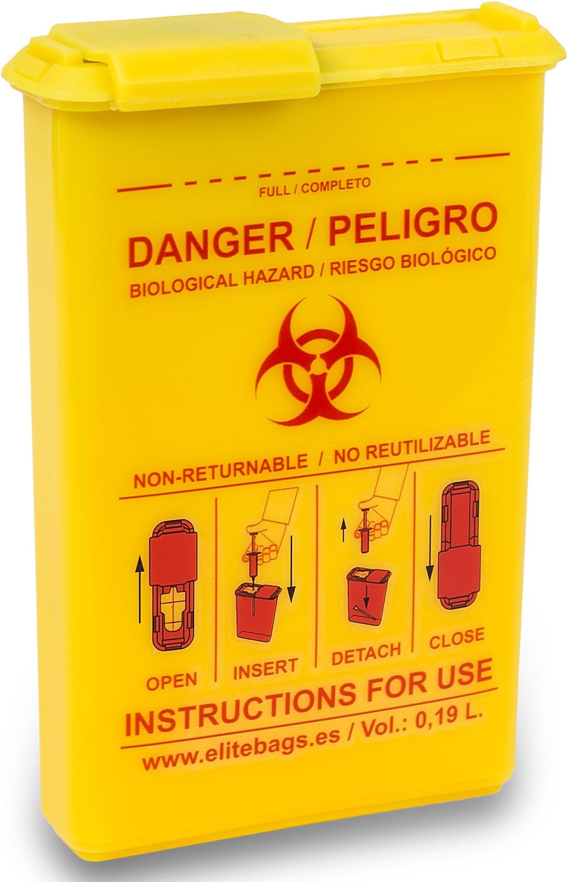 Elite Bags Pocket Needle Container,