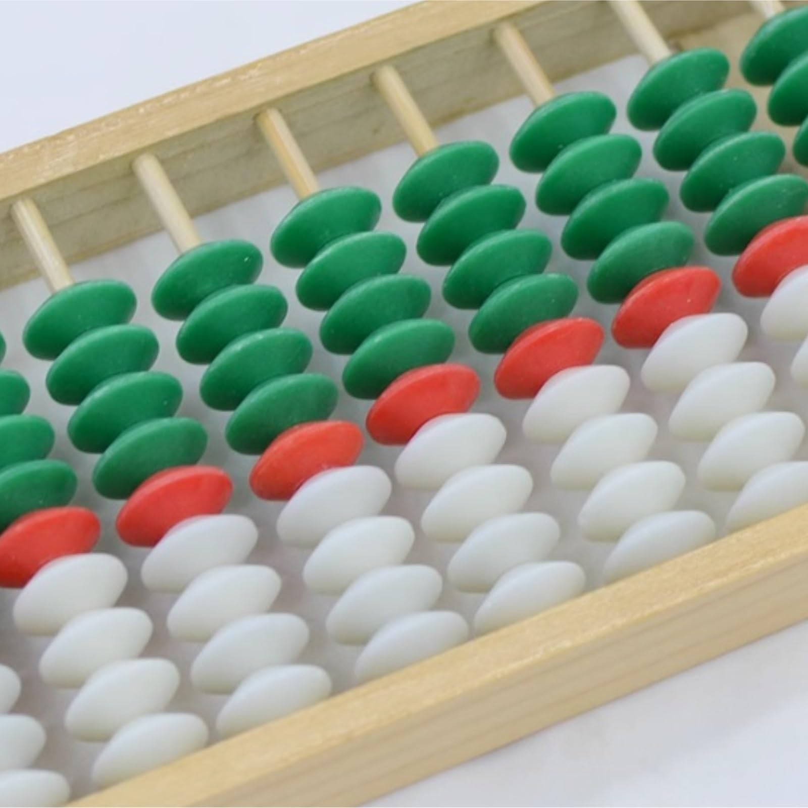 LiczydłO Abakus 11 Kolumn Vintage Abacus Narzędzie Do Gier Matematycznych Liczenie Nauka Aktywności 9 Koraliki Edukacyjne Materiały Dekoracja Biura