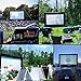 Inflatable Projector Screen - 16FT Outdoor Movie Screen Blow Up for Movie Parties Backyard Outside with Air Blower and Carry Bag, Front and Rear Projection