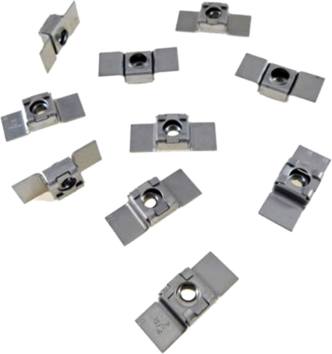 10 Pack 5/16-18 Floating Cage Nut - Weld Nuts with a Floating Cage Nut for Misaligned Holes (5/16-18-10 Pack)