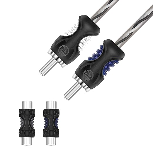 Adaptador de Cable de Parlante a RCA con Acoplador Hembra (Par) miniatura 2