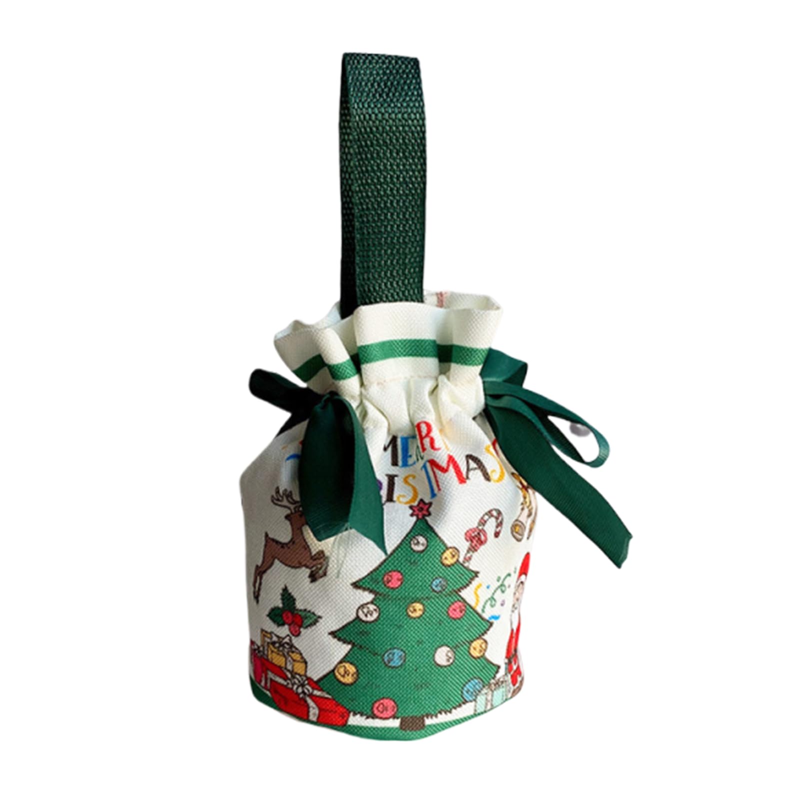 Amslsiu Green Personalized Linen Christmas Sacks In For Creative Red Santa Claus Cloth Christmas Decorations Bag Personalized Santa Sack,
