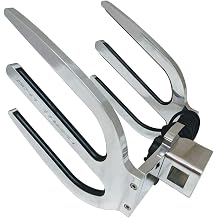 Krypt Towers Pontoon Wakeboard Rack, Square Tubing Rack Mount, Universal Clamp Fits Rails or Bimini Tubes 30mm 1.2" - 34mm 1.35" - Wakesurf, Surfboard, Kneeboard, Water Ski - Polished