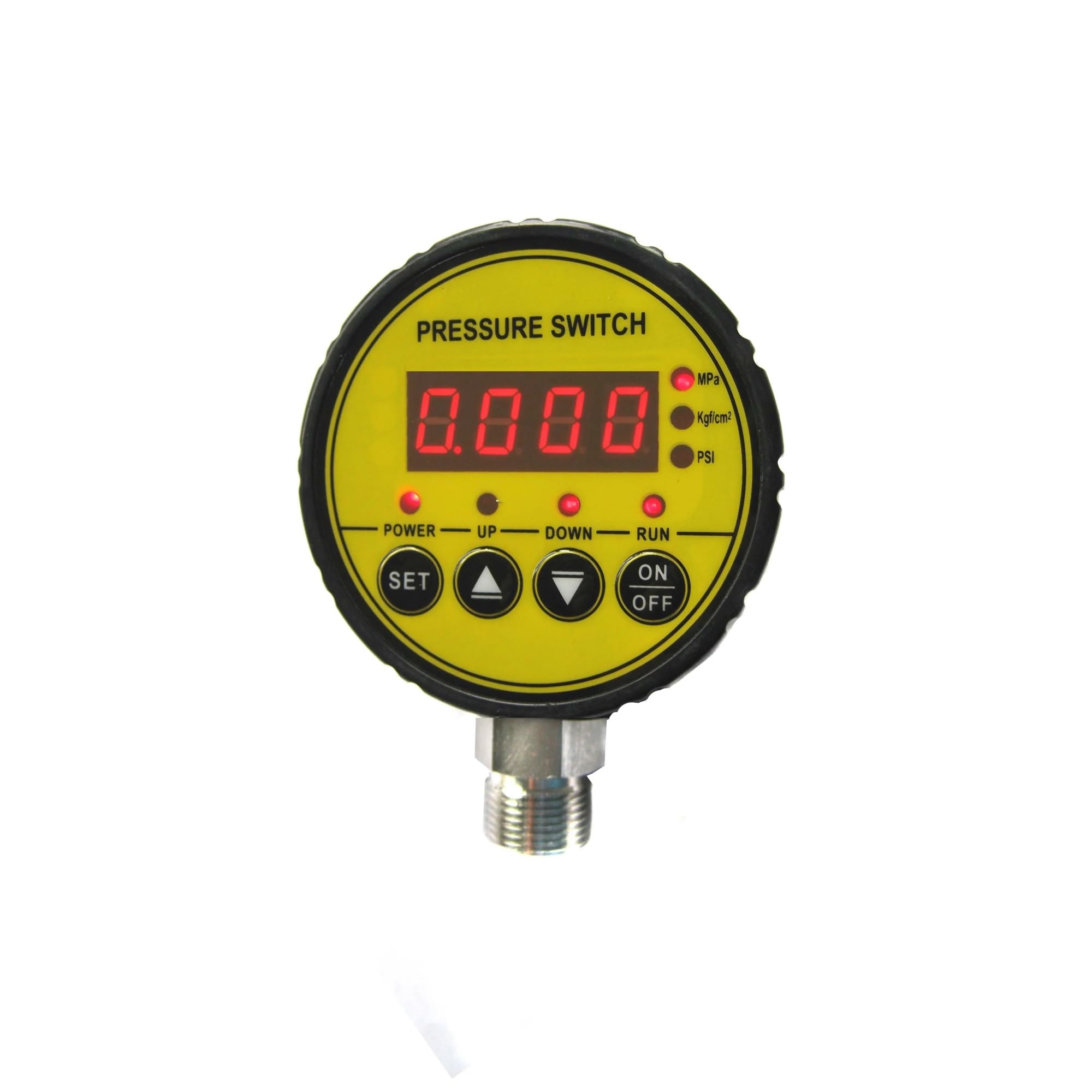 Manometro, Manometro acqua o aria con regolatore di pressione digitale automatico S800 da 80 mm(380,0-0.25Mpa)