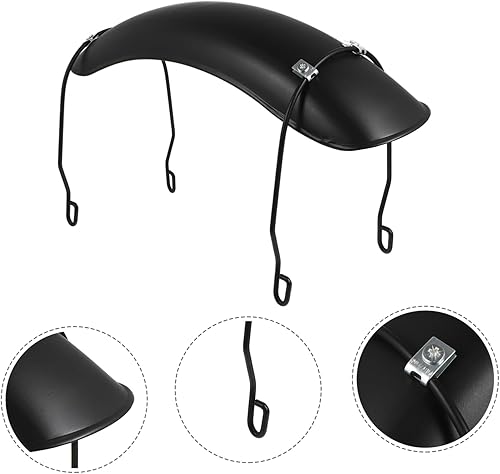 Miniatura 4 de Vaguelly motor trasero ajustable bicicleta de carretera motor trasero moto universal barro aletas guardabarros para motocicleta rueda delantera