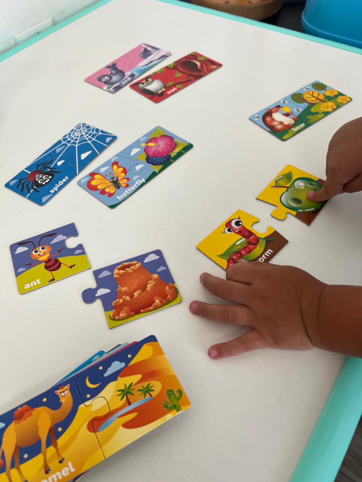 Animals Puzzle for Baby: 2 Piece Matching Puzzles - Quokka