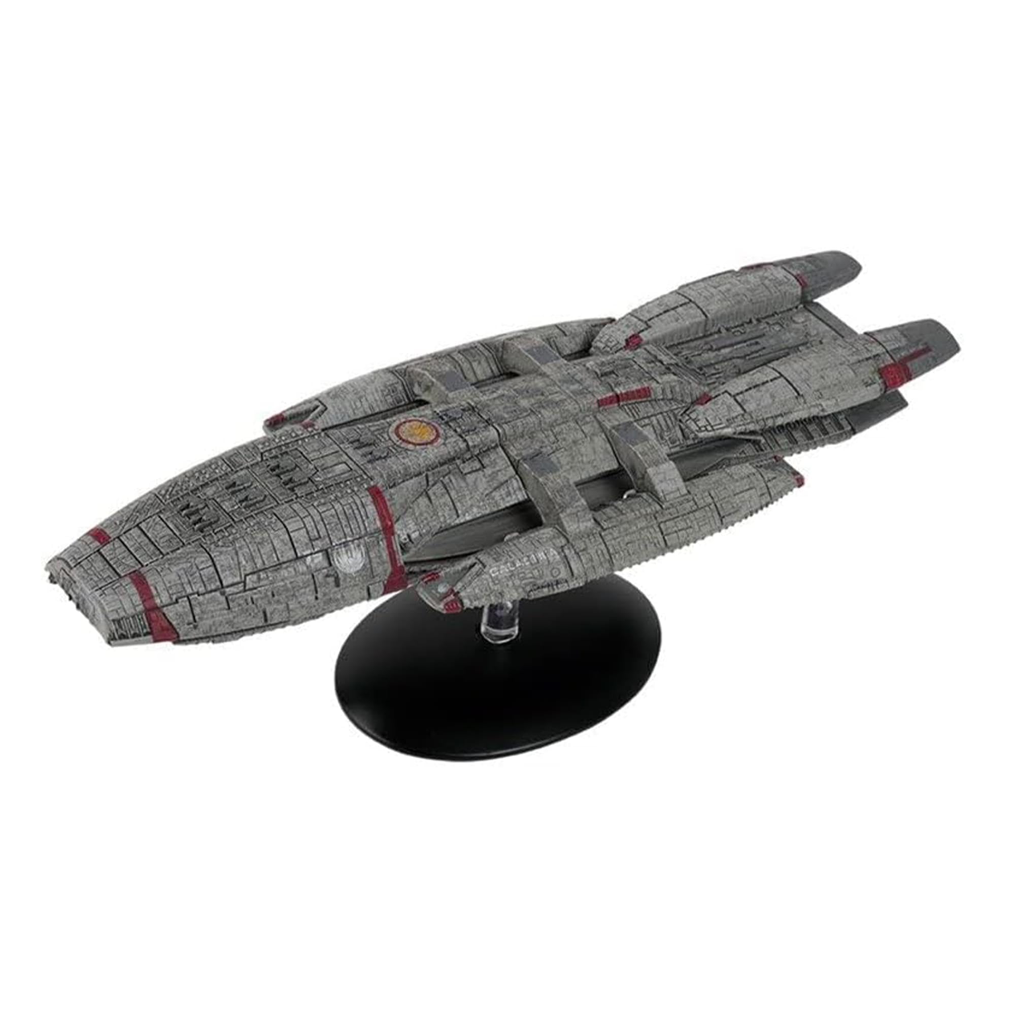 Hero Collector Galactica (Blood & Cromo) | Battlestar Galactica | Replica modello in metallo e plastica ABS rosso
