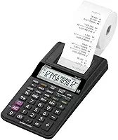 Calculadora com Impressora, 12 Dígitos Casio, Preta