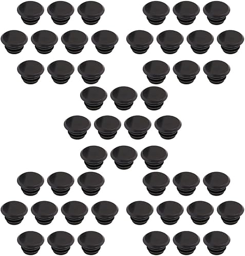 BESPORTBLE 50 Uds Tapas de manillar Tapones de extremo de bicicleta de carretera Tapas de extremo de manillar Tapas de extremo de manillar MTB