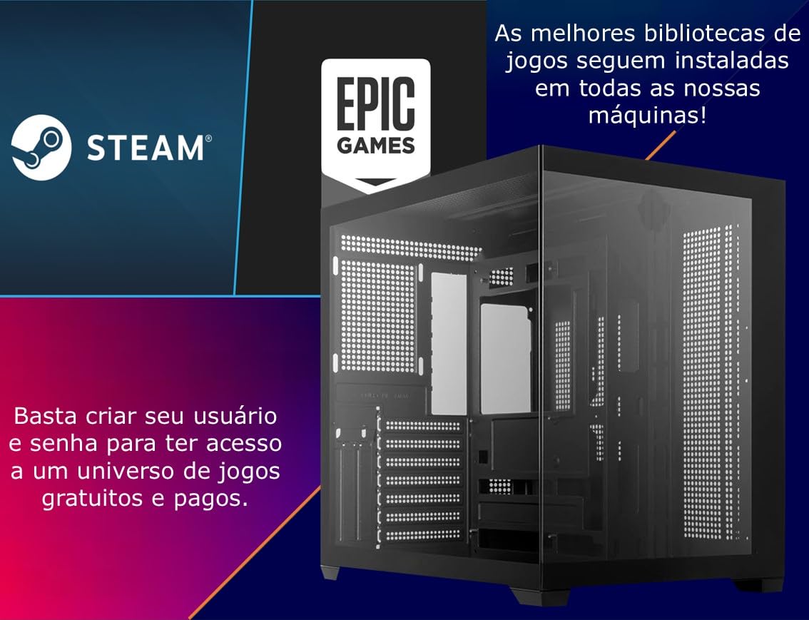 PC Gamer Completo Intel Core i5 3.8GHz, RAM 16GB, SSD 480GB