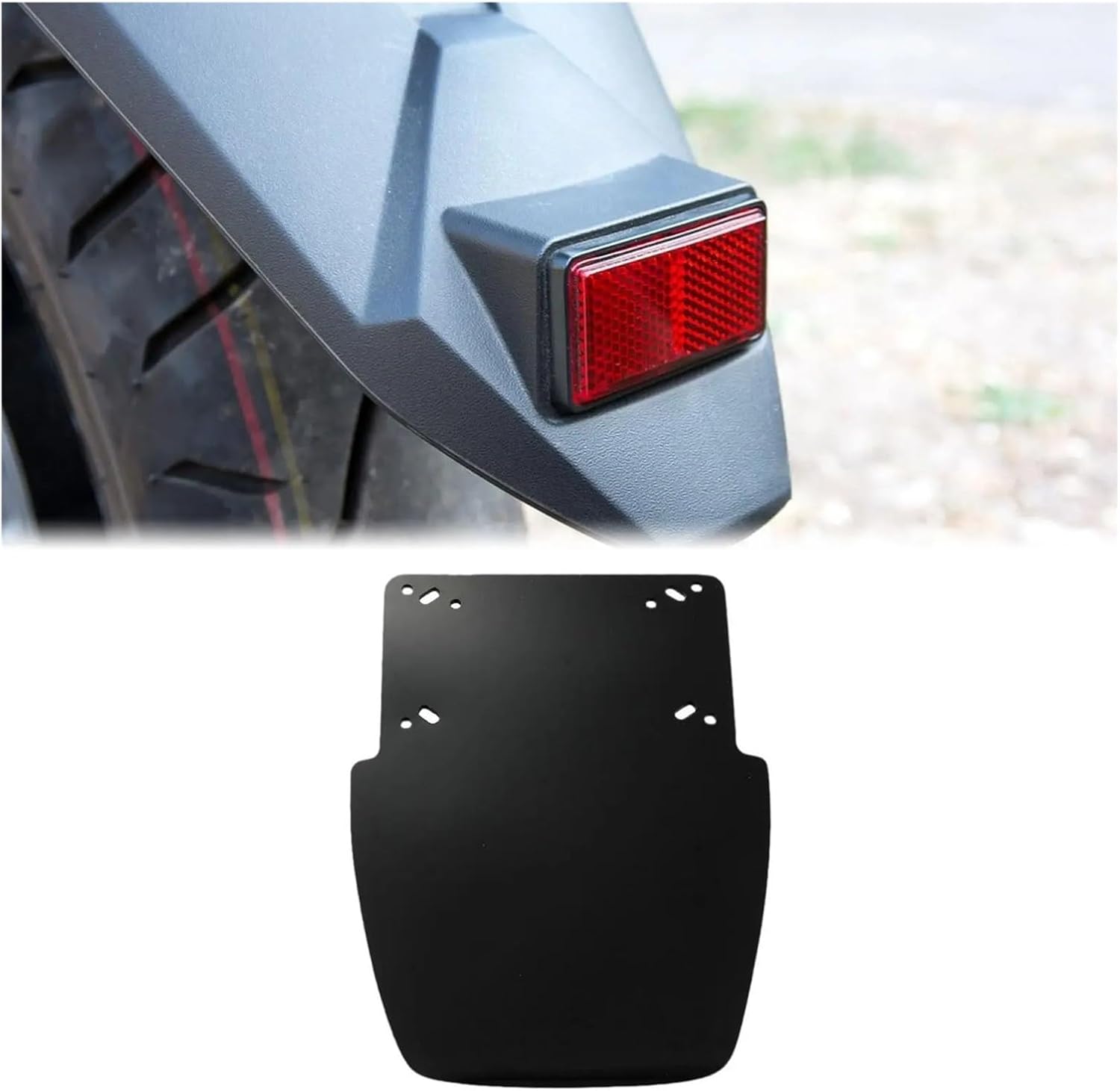 Motorcycle Rear Mudguard Black Mudflap Fit for Can am Ryker Sport Ryker 600