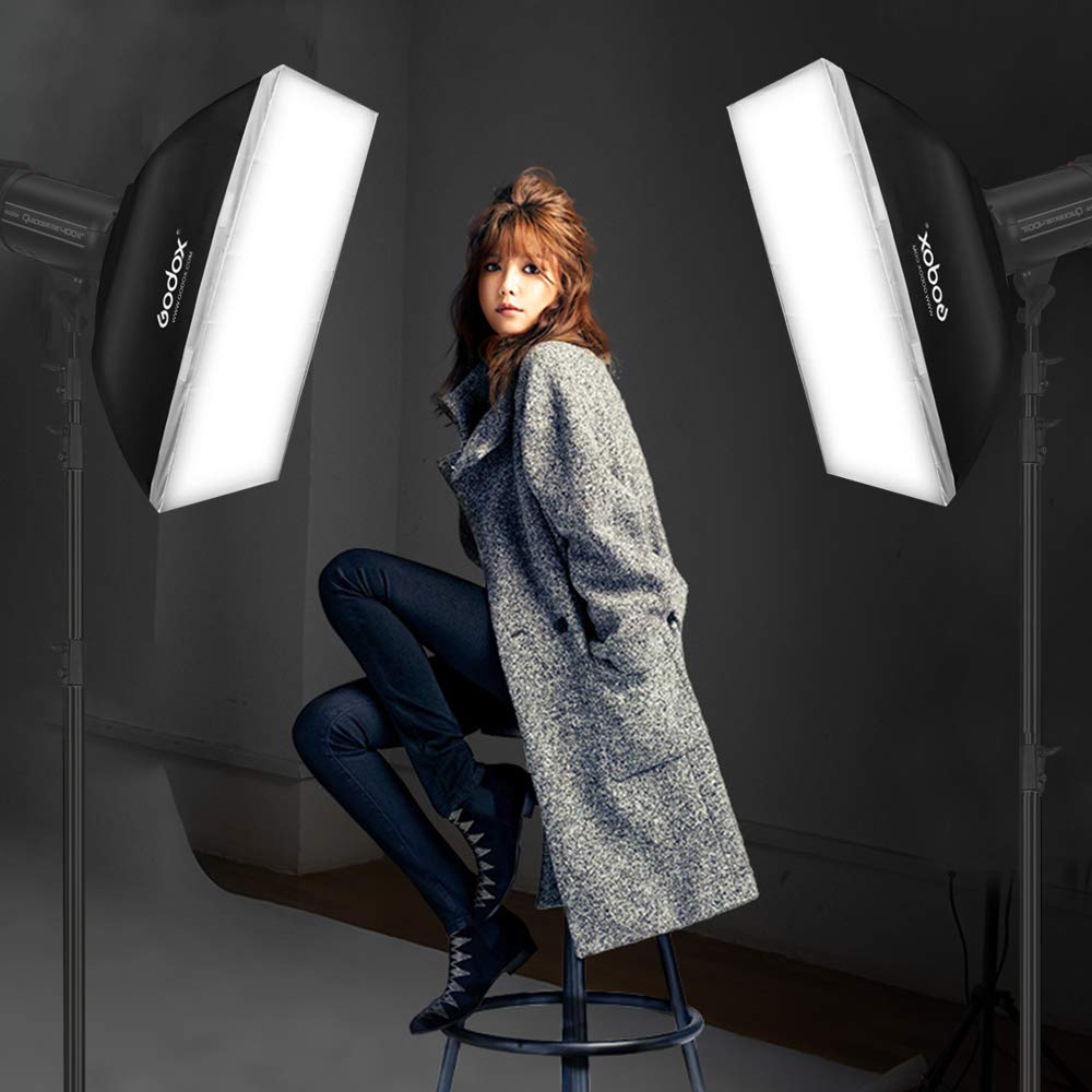 Softbox Godox 120cm Con Griglia - Ottagonale Per Ritratti E Studio, Attacco Bowens - Foto 12