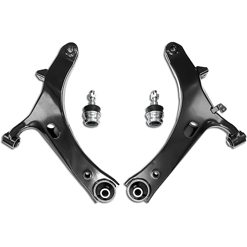 4 PCs Front Lower Left Right Control Arm with Ball Joint Replacement For 2005-2009 Subaru Legacy, 2005-2009 Subaru Outback
