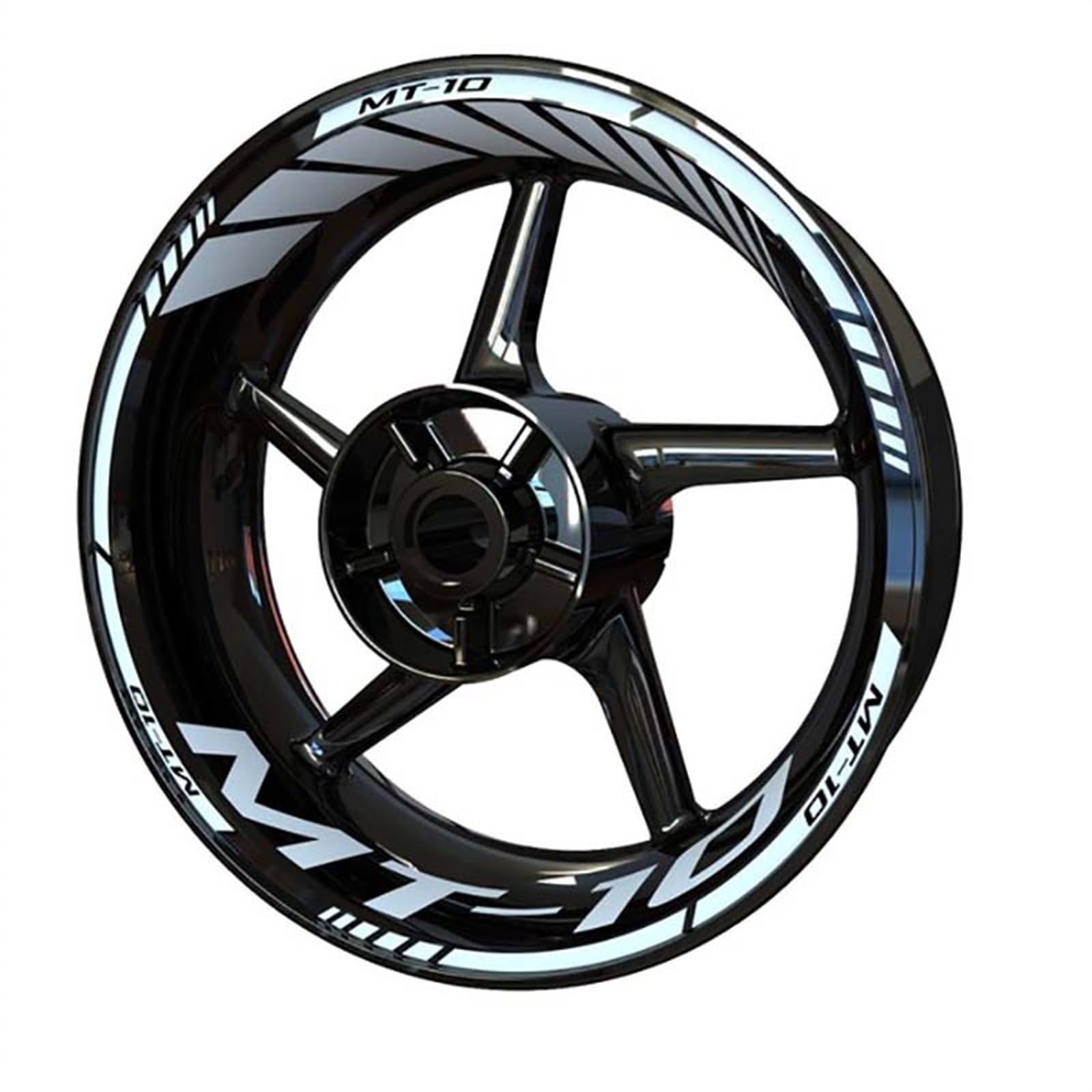 Motorcycle Wheel Stickers for Yamaha Mt10 Mt 10 Sp Motorbike