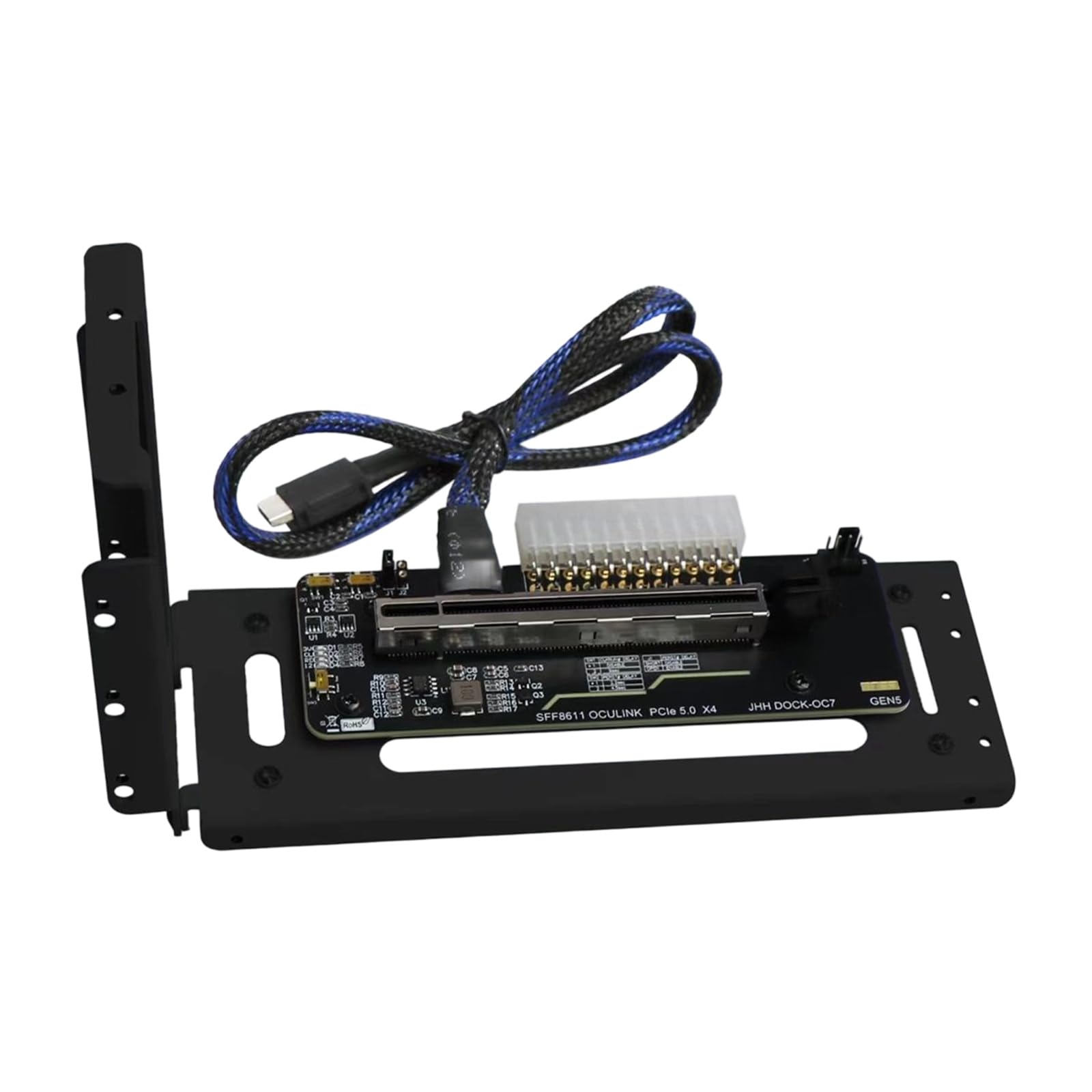 Zewnętrzna karta graficzna do laptopa stacja dokująca GPU PCIE 5.0 Gen4 etui na karty rozszerzeń do NVMe zewnętrzna stacja dokująca o niskim opóźnieniu do gier