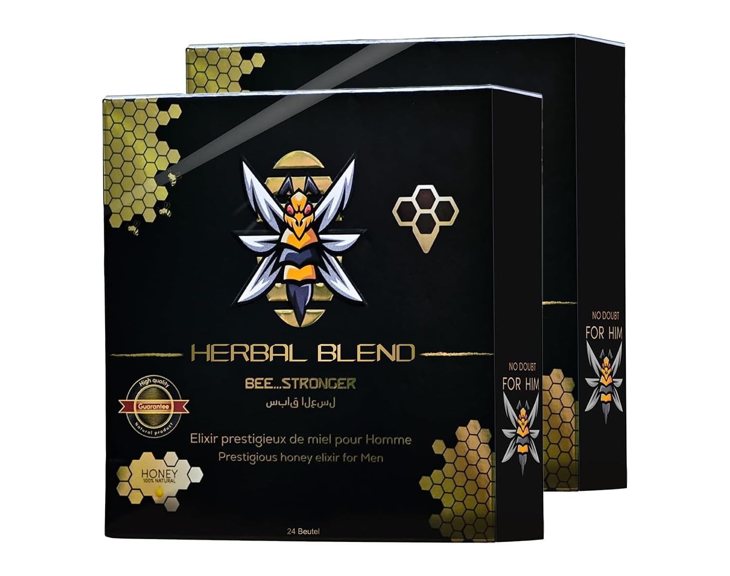 Wonder Natural Agent for Men Strong and High Dose with Ginseng and Gingko Biloba-Ginseng Herbal Gel 12x2 24 Honey Afrodisiac Man – Booster