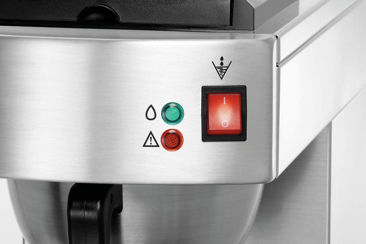 Kaffeemaschine Aurora 22 + 500 Korbfilter + 2. Pumpkanne