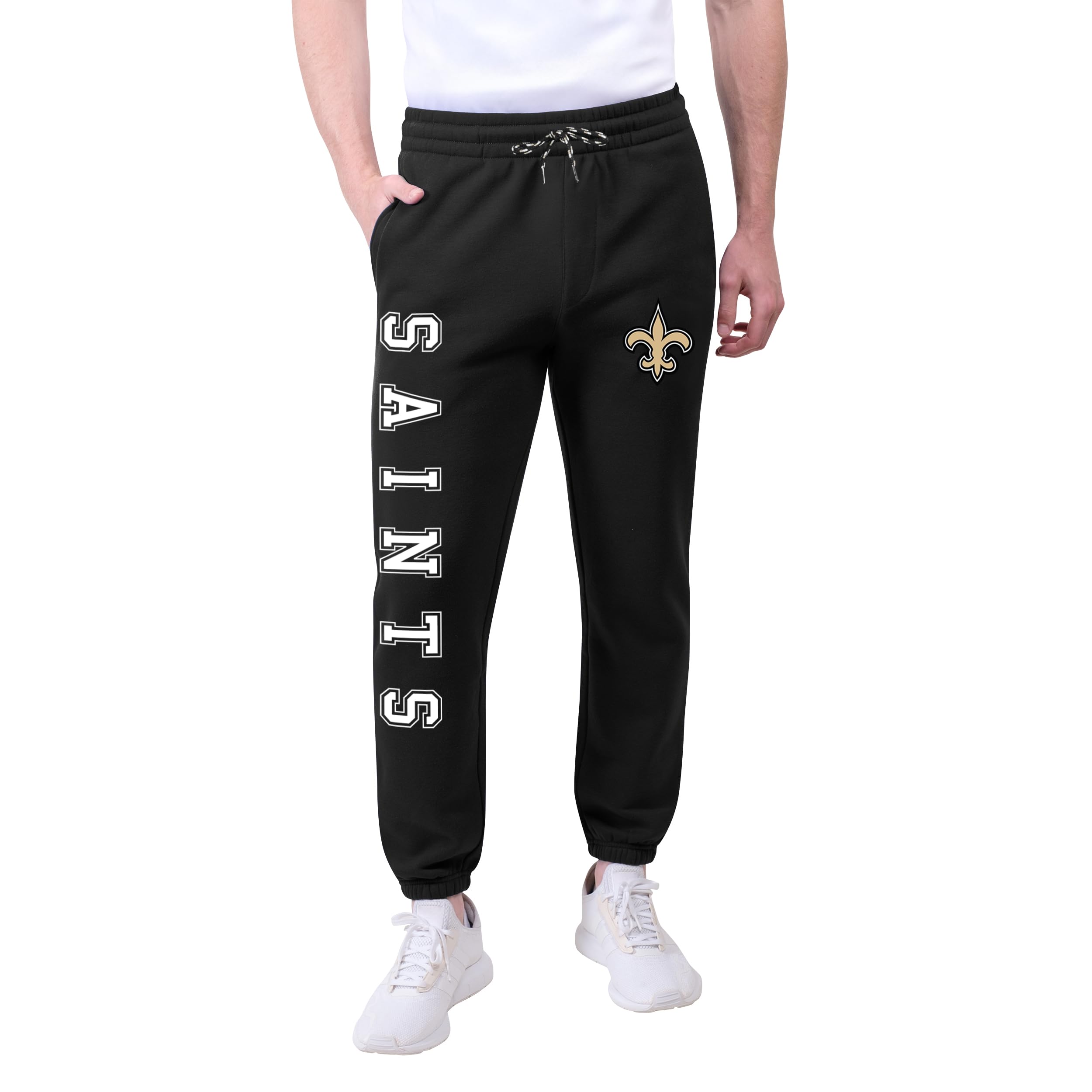 Ultra Game Adults NFL Official Active Super Soft Fleece Game Day Jogger Sweatpants